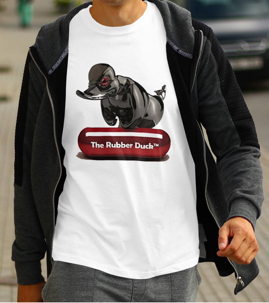 The Rubber Duck Black Chrome Collectible T-Shirt
