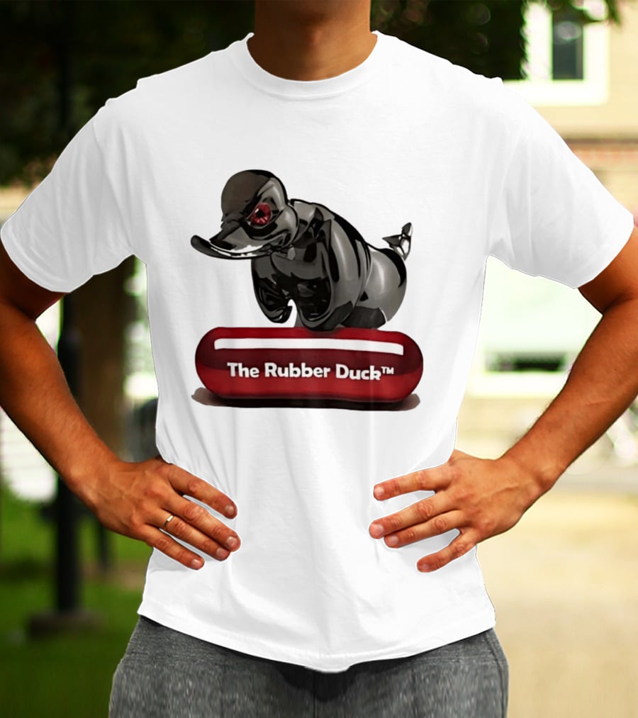 The Rubber Duck Black Chrome Collectible T-Shirt