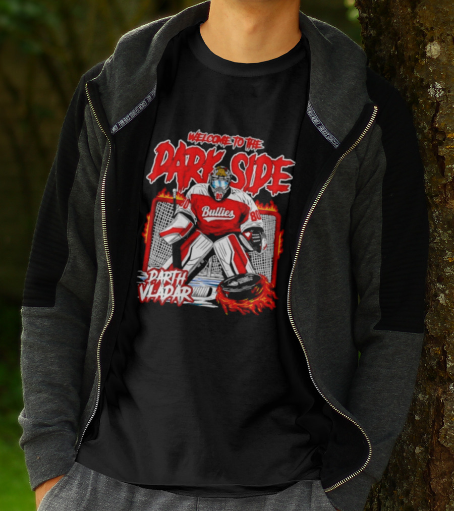 Broad Street Bullies Welcome To The Dark Side Darth Vader Hockey T-Shirt