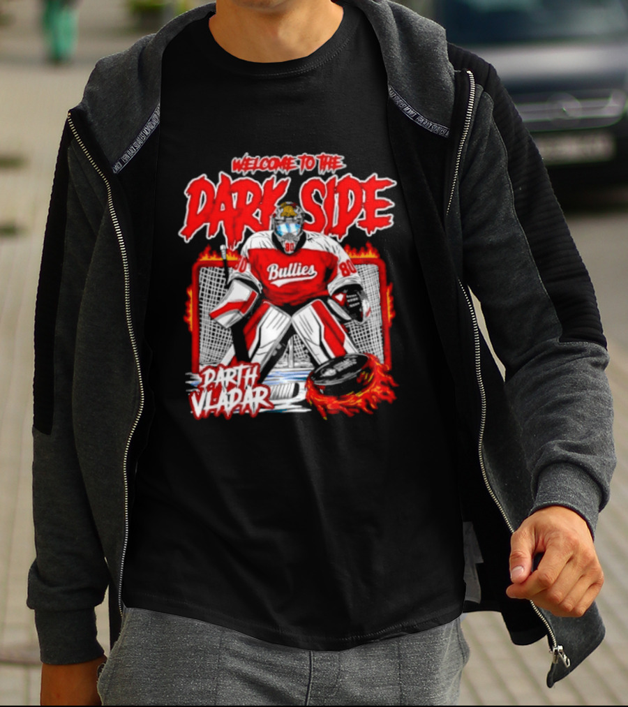 Broad Street Bullies Welcome To The Dark Side Darth Vader Hockey T-Shirt