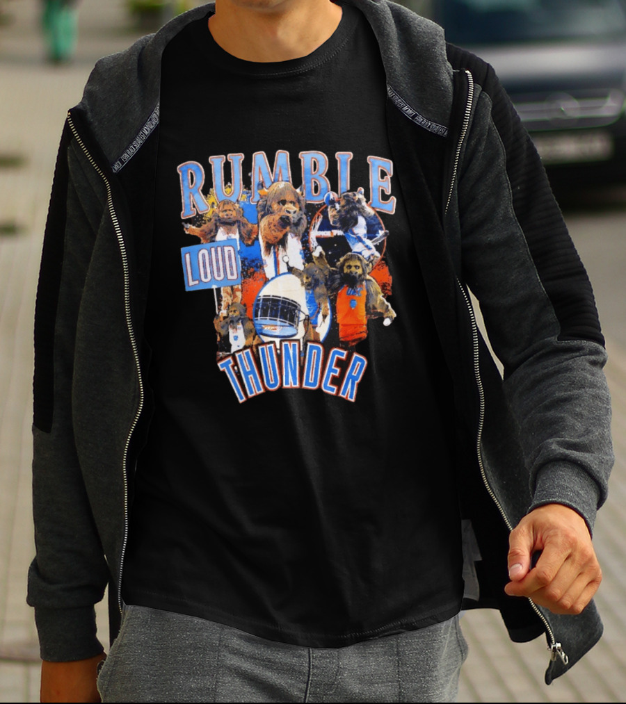 Rumble Loud Thunder Oklahoma City Crossroads T-Shirt