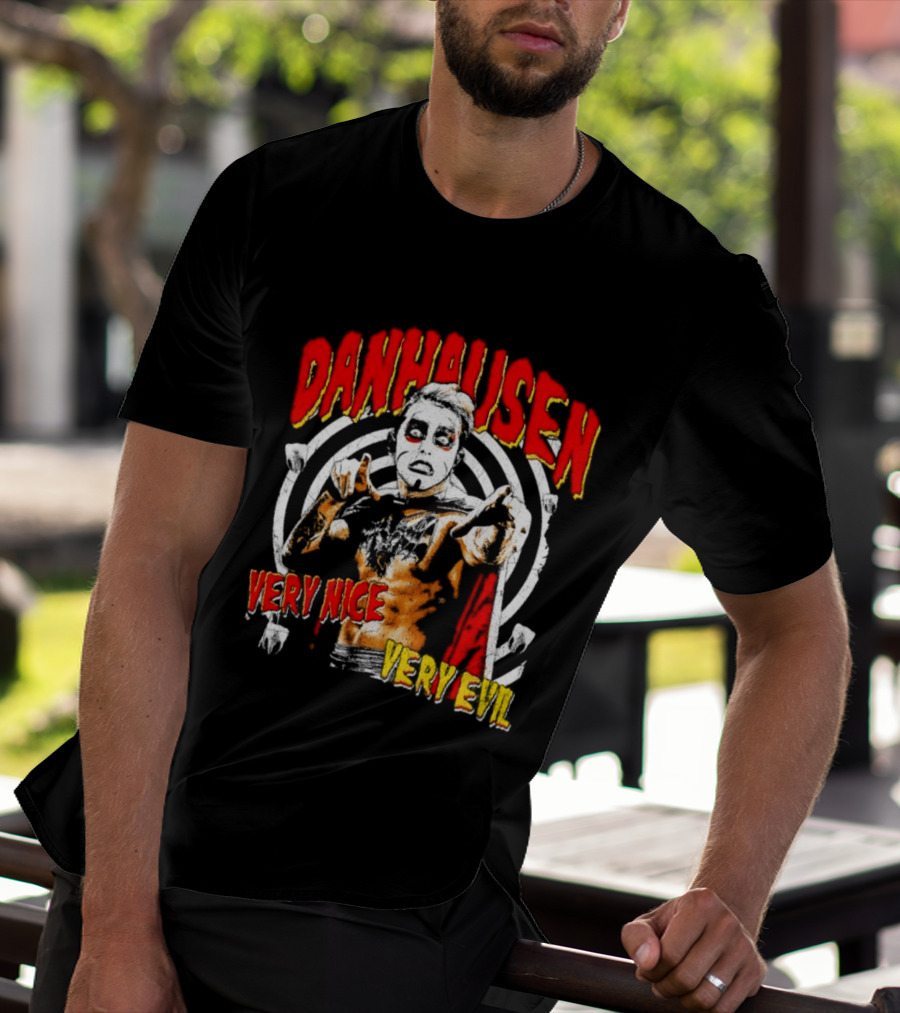 Danhausen Very Nice Very Evil Professional Wrestling T-Shirt