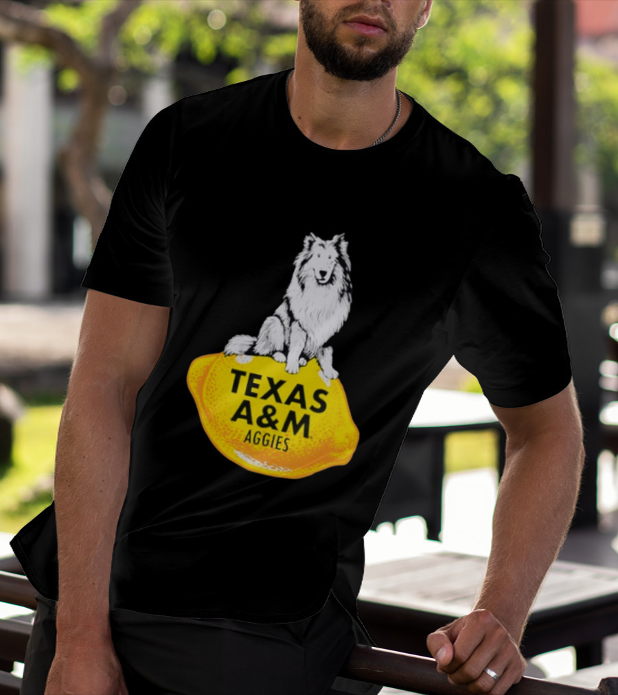 Texas A And M Aggies Husky Lemon T-Shirt
