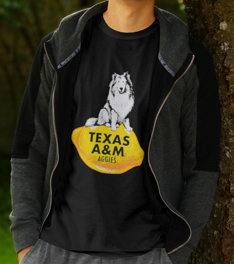 Texas A And M Aggies Husky Lemon T-Shirt