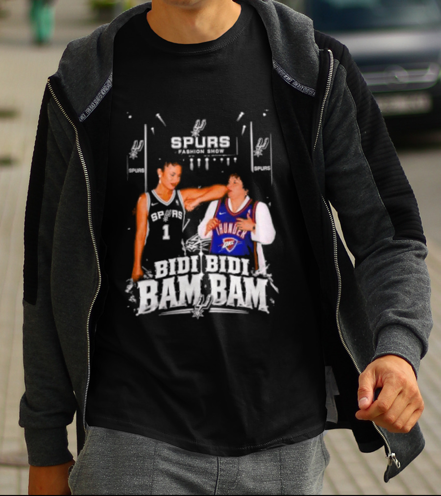 Spurs Thunder Bidi Bidi Bam Bam Fashion Show T-Shirt
