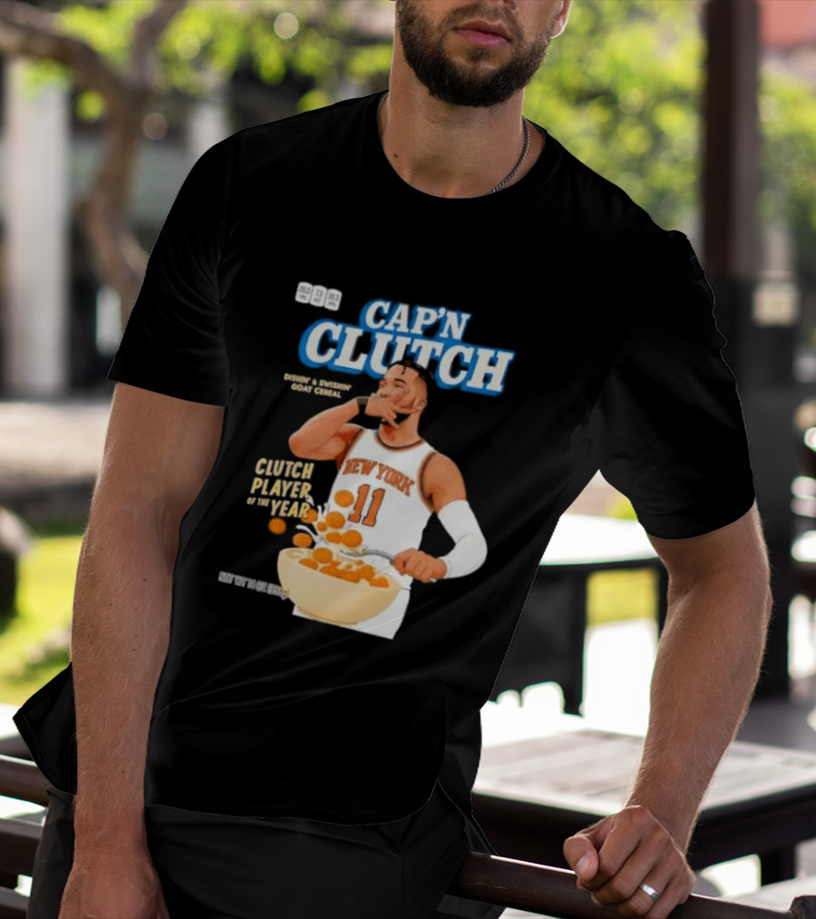 Cap'n Clutch New York Eleven Clutch Player Of The Year T-Shirt