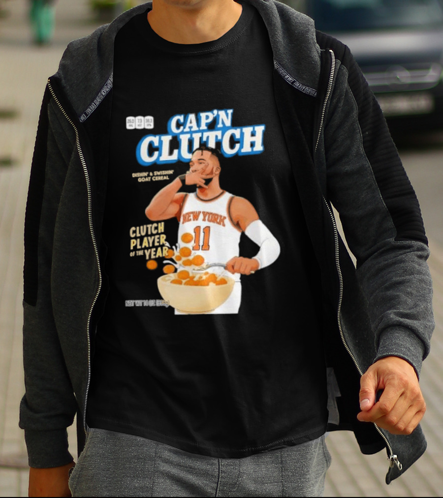Cap'n Clutch New York Eleven Clutch Player Of The Year T-Shirt