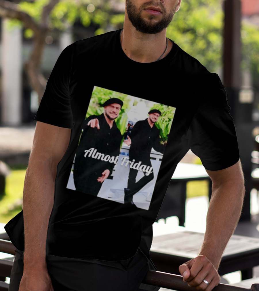 John Travolta Almost Friday Cannes Film Festival 2026 Saturday Night T-Shirt