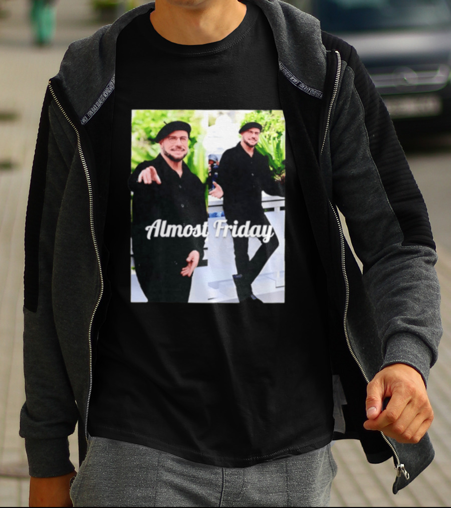 John Travolta Almost Friday Cannes Film Festival 2026 Saturday Night T-Shirt