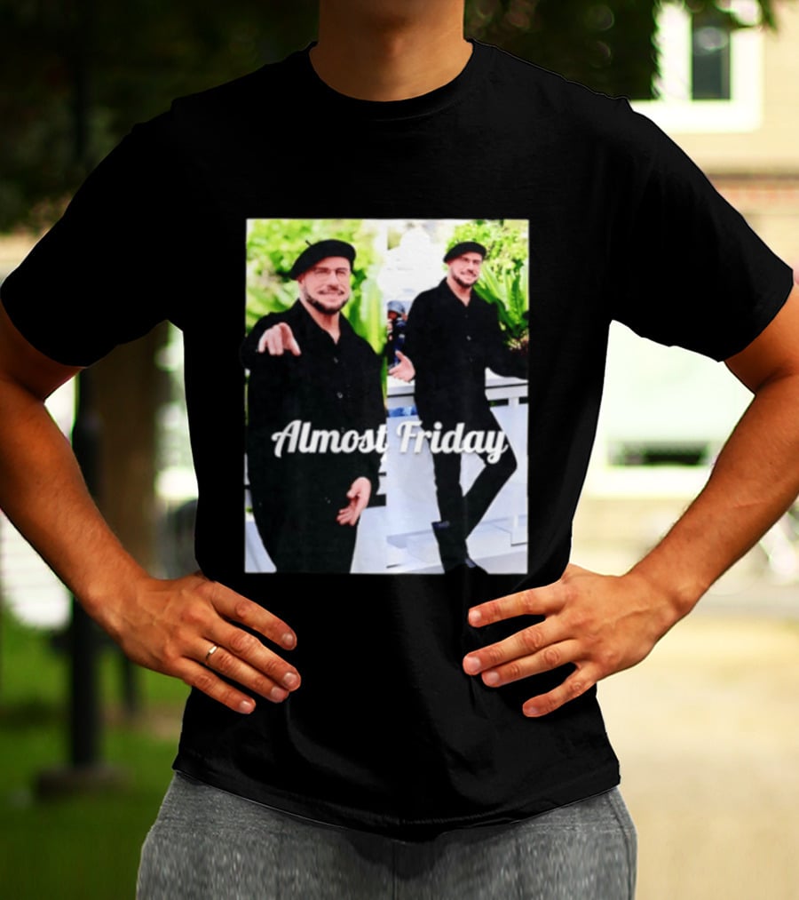 John Travolta Almost Friday Cannes Film Festival 2026 Saturday Night T-Shirt