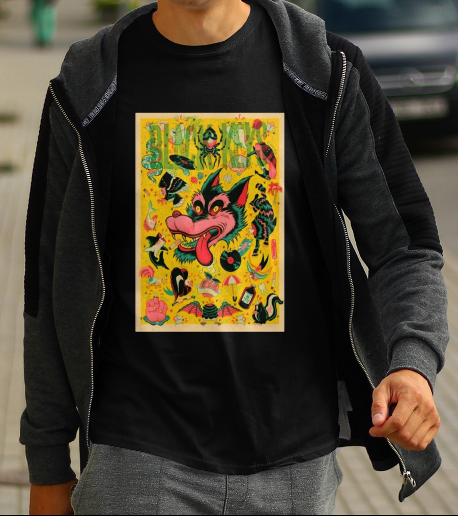The Black Keys Carnation WA May 29 30 2026 Wolf Spider Vinyl Record T-Shirt