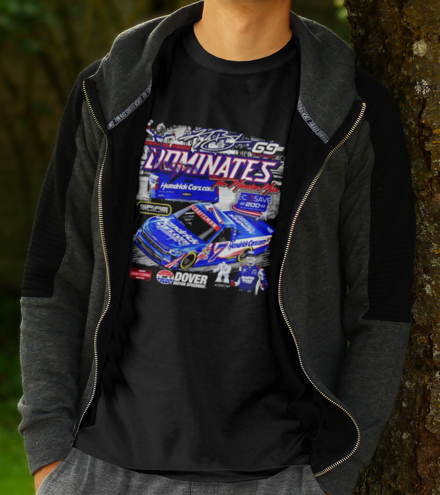 Hendrick Cars 17 ECOSave 200 Dover 2026 Dominates Victory Celebration T-Shirt