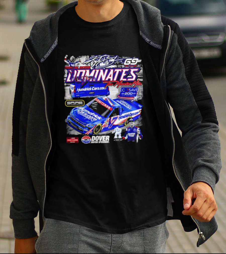 Hendrick Cars 17 ECOSave 200 Dover 2026 Dominates Victory Celebration T-Shirt