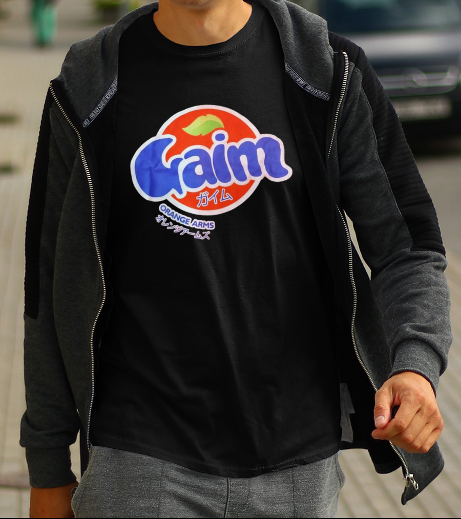 Gaim Orange Leaf Arms T-Shirt