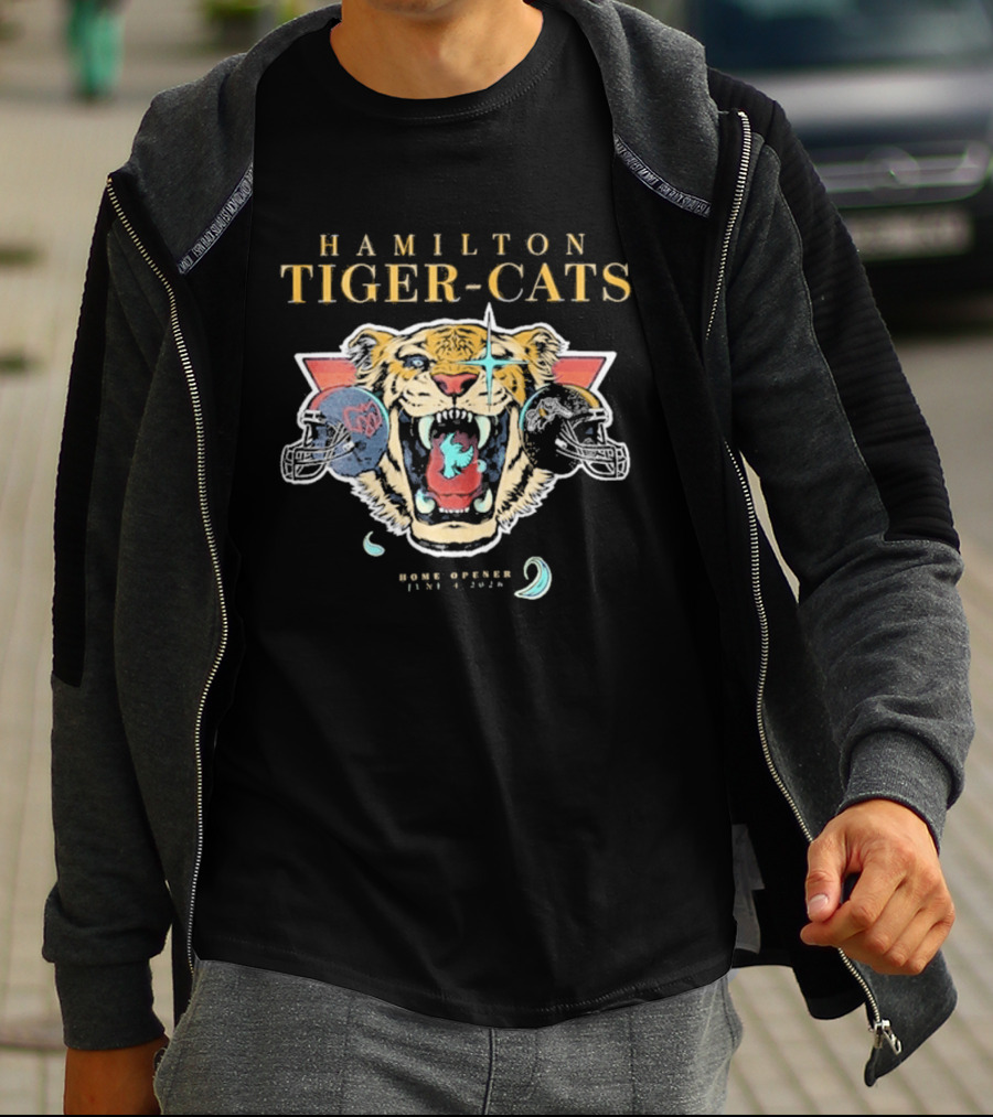 Hamilton Tiger Cats Home Opener 2026 Tiger T-Shirt