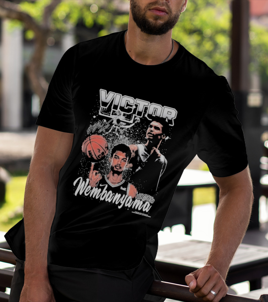 Victor Wembanyama San Antonio Spurs Nike Basketball T-Shirt