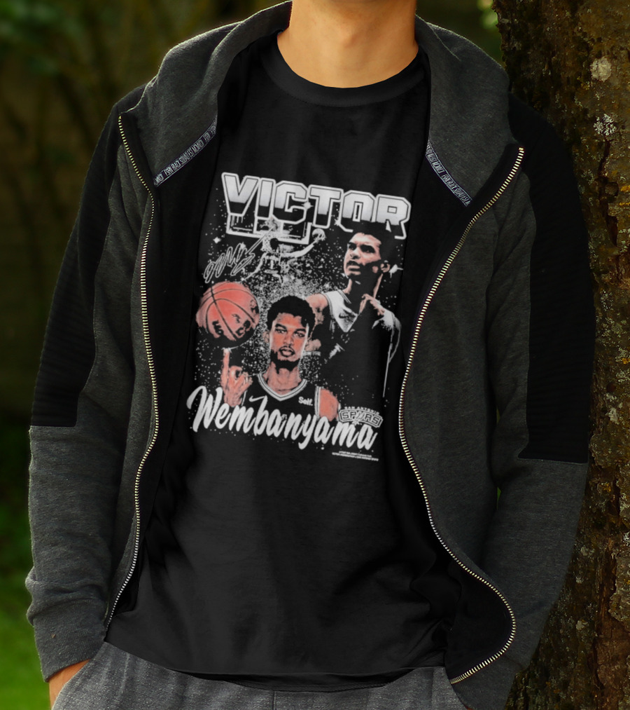 Victor Wembanyama San Antonio Spurs Nike Basketball T-Shirt