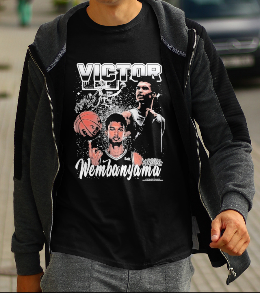 Victor Wembanyama San Antonio Spurs Nike Basketball T-Shirt