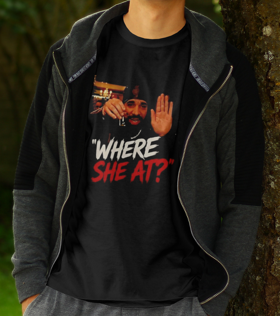 Where She At Party T-Shirt