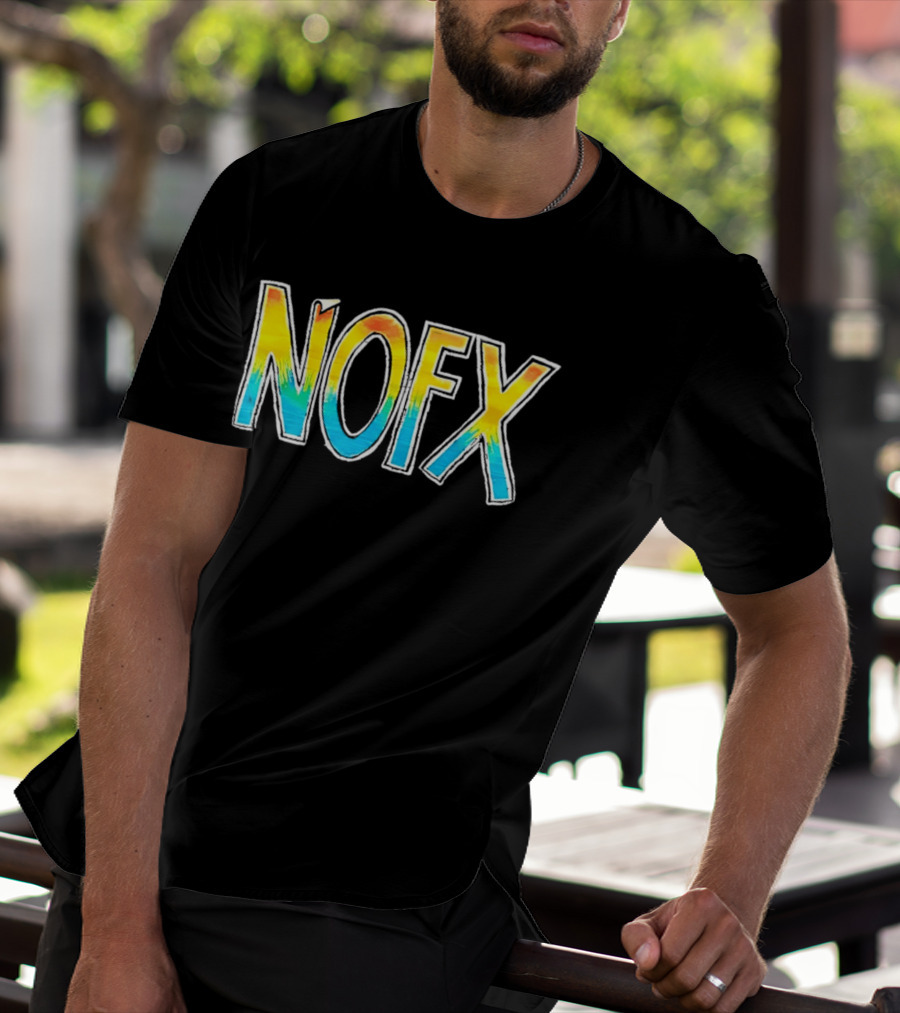 NOFX Gradient Tie Dye Band T-Shirt