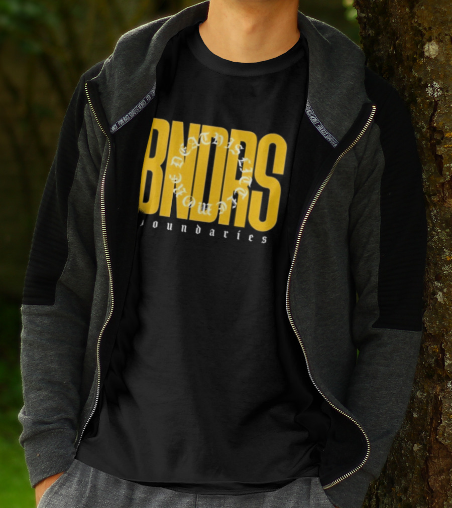 Boundaries Face The Blade Death Is The New Mohican T-Shirt