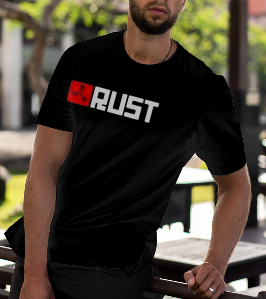 Rust Trust Issues Radiation Symbol Gaming T-Shirt