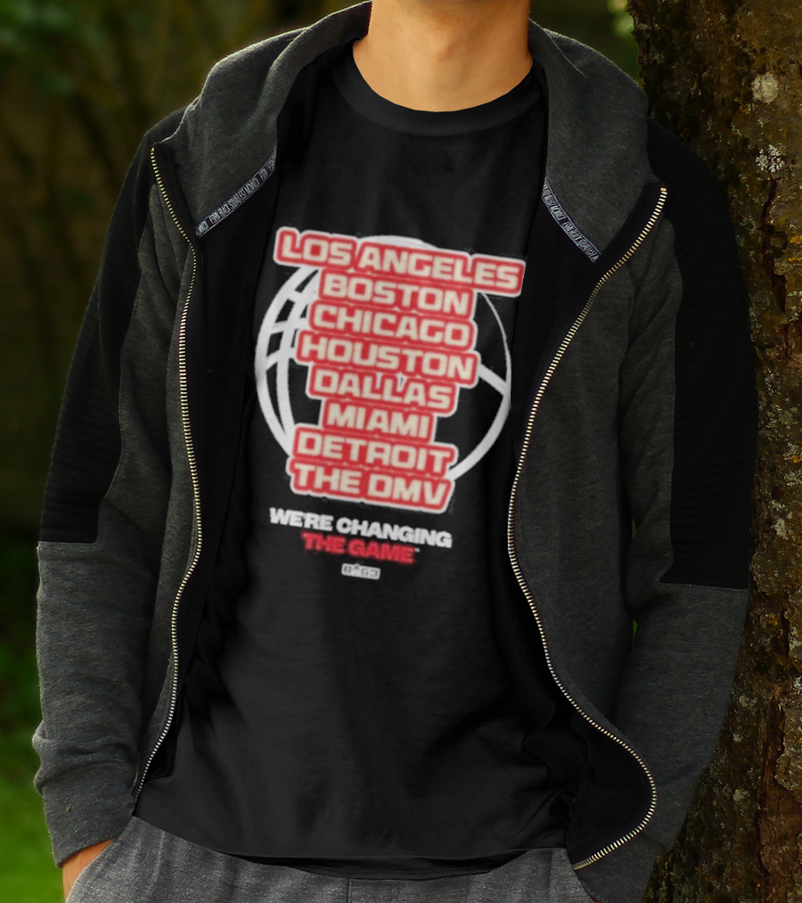 Big3 9Th Wonder In The Summer Los Angeles Boston Chicago Houston Dallas Miami Detroit The DMV T-Shirt