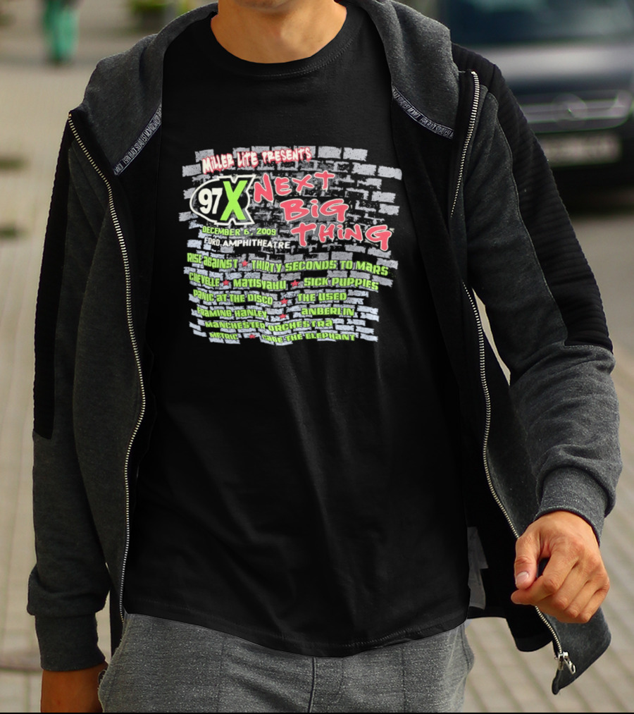 Miller Lite Presents 97X Next Big Thing Concert T-Shirt