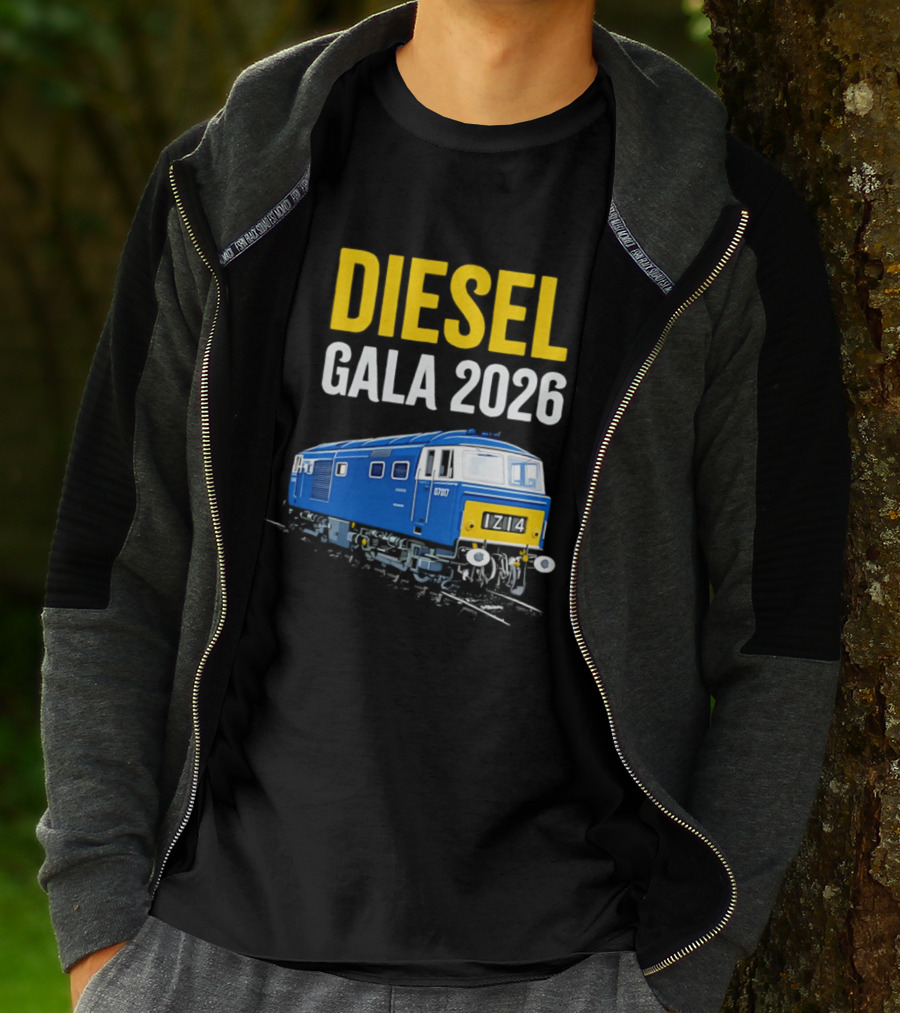 Diesel Gala 2026 07017 Train Event T-Shirt