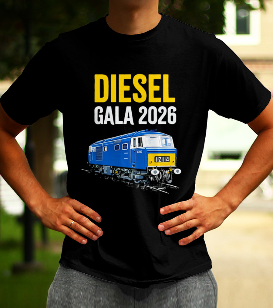 Diesel Gala 2026 07017 Train Event T-Shirt