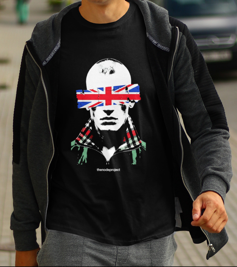 NODE01 Union Jack Thenodeproject T-Shirt