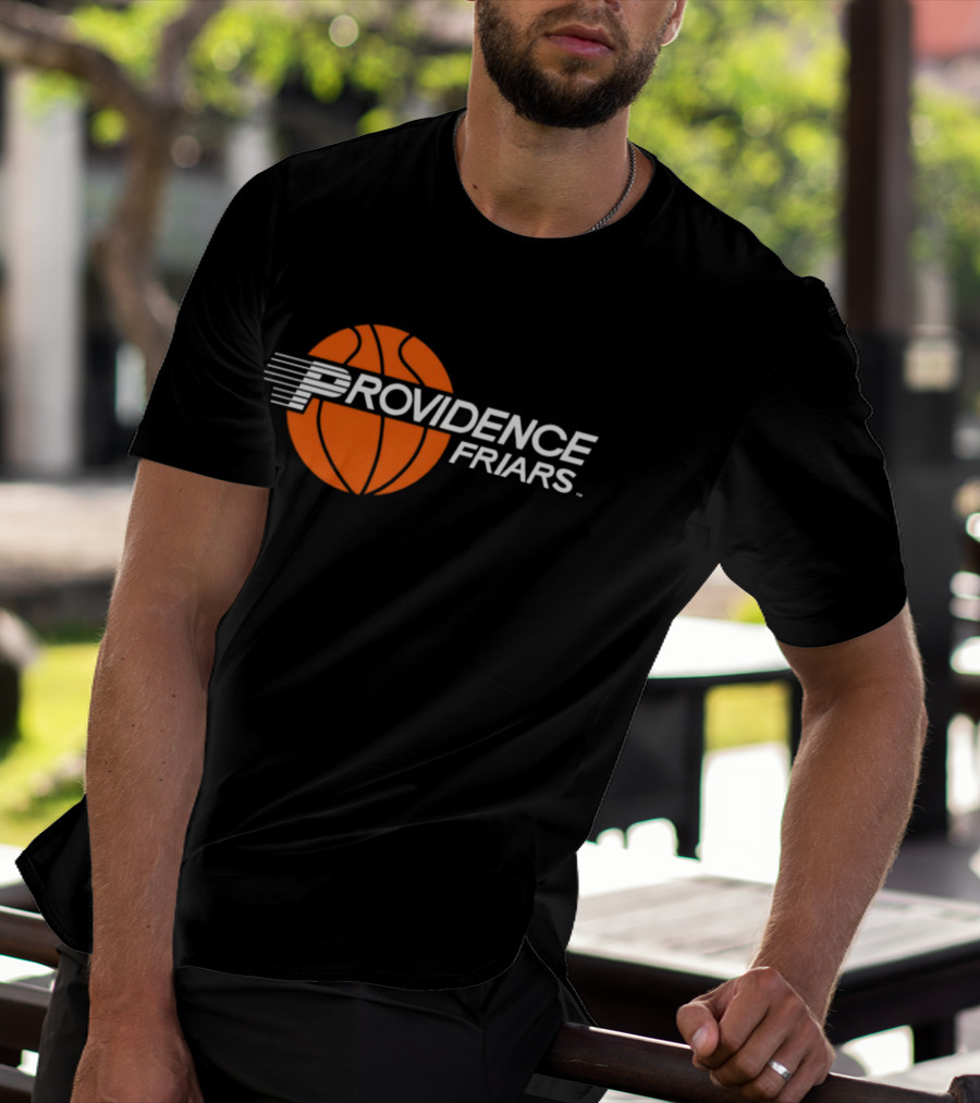 Providence Friars Basketball Orange Ball T-Shirt