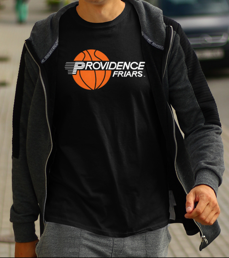 Providence Friars Basketball Orange Ball T-Shirt