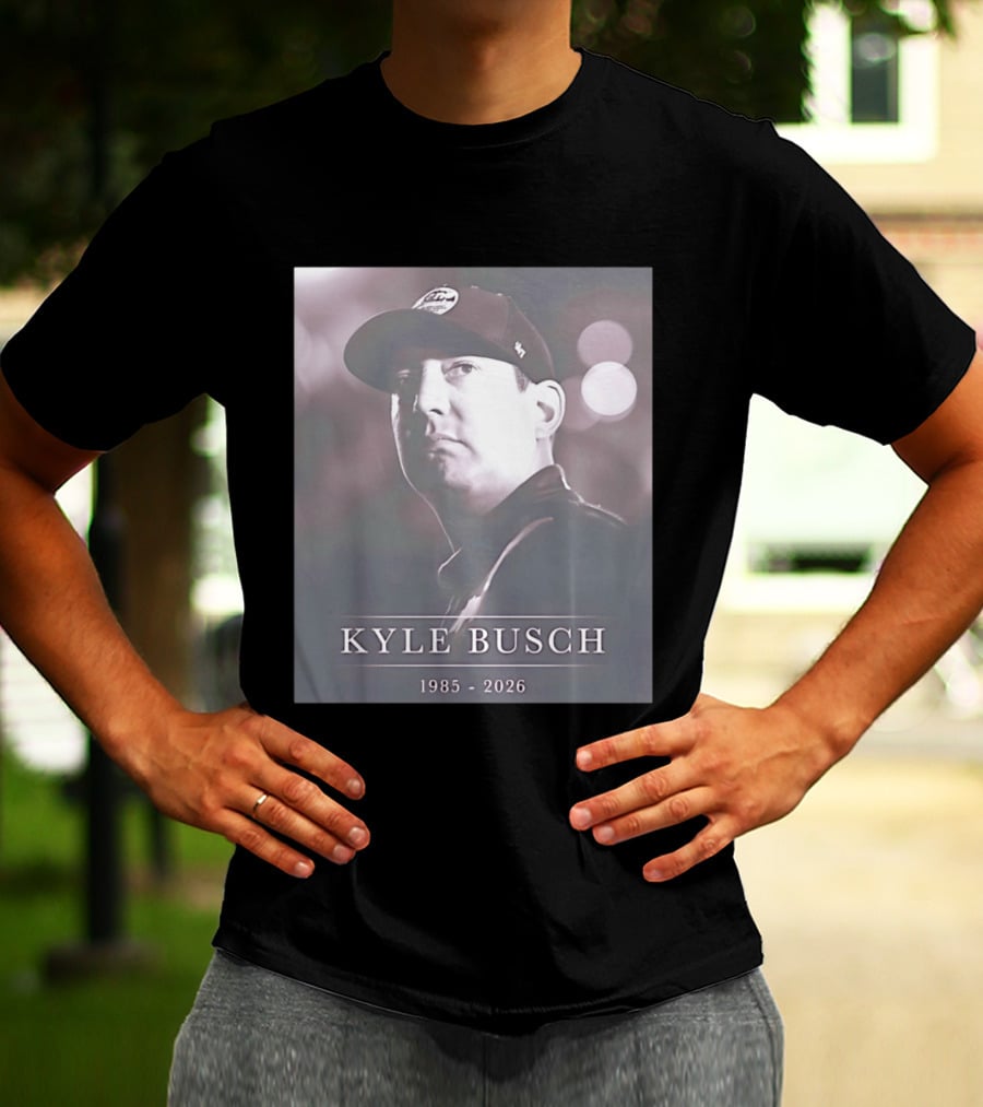 Kyle Busch 1985 2026 Legend NASCAR T-Shirt