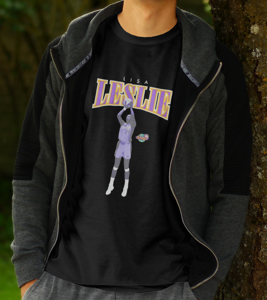 Lisa Leslie Los Angeles Sparks Basketball Legends T-Shirt
