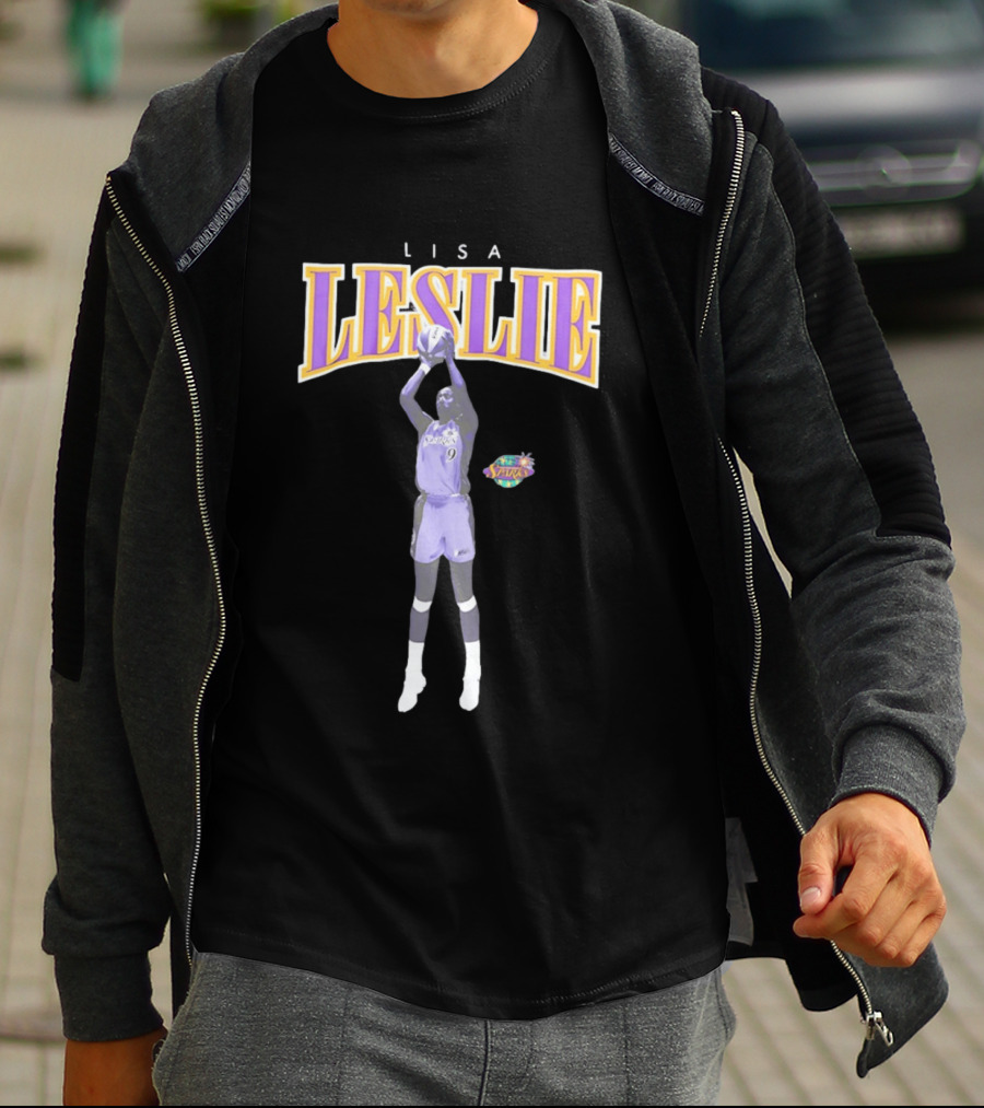 Lisa Leslie Los Angeles Sparks Basketball Legends T-Shirt