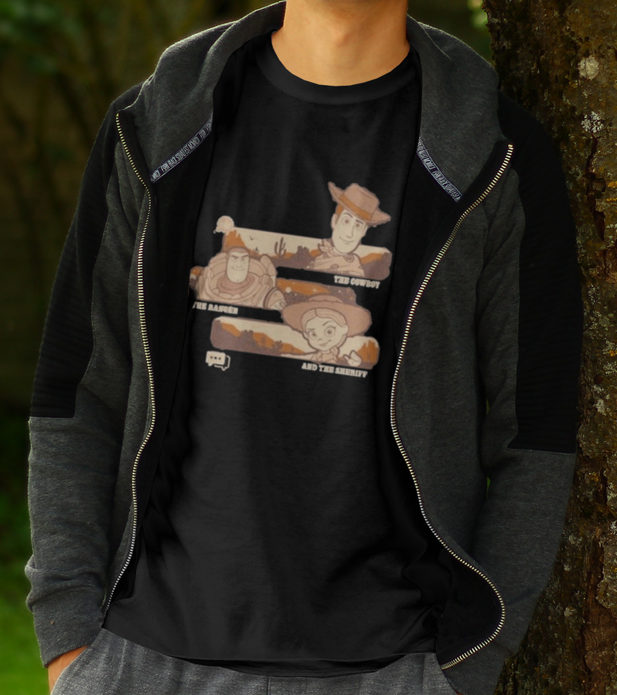 The Cowboy The Ranger And The Sheriff T-Shirt