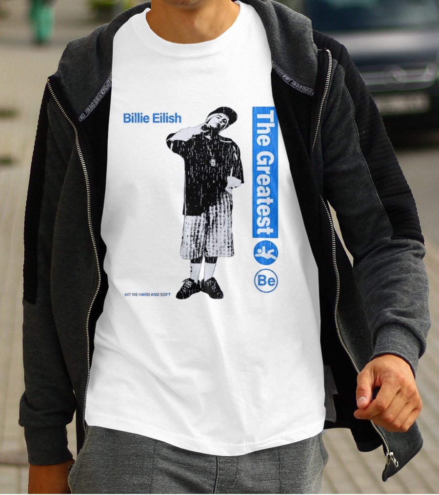 Billie Eilish The Greatest Y2K Street Style Hip Hop Iconic Look T-Shirt