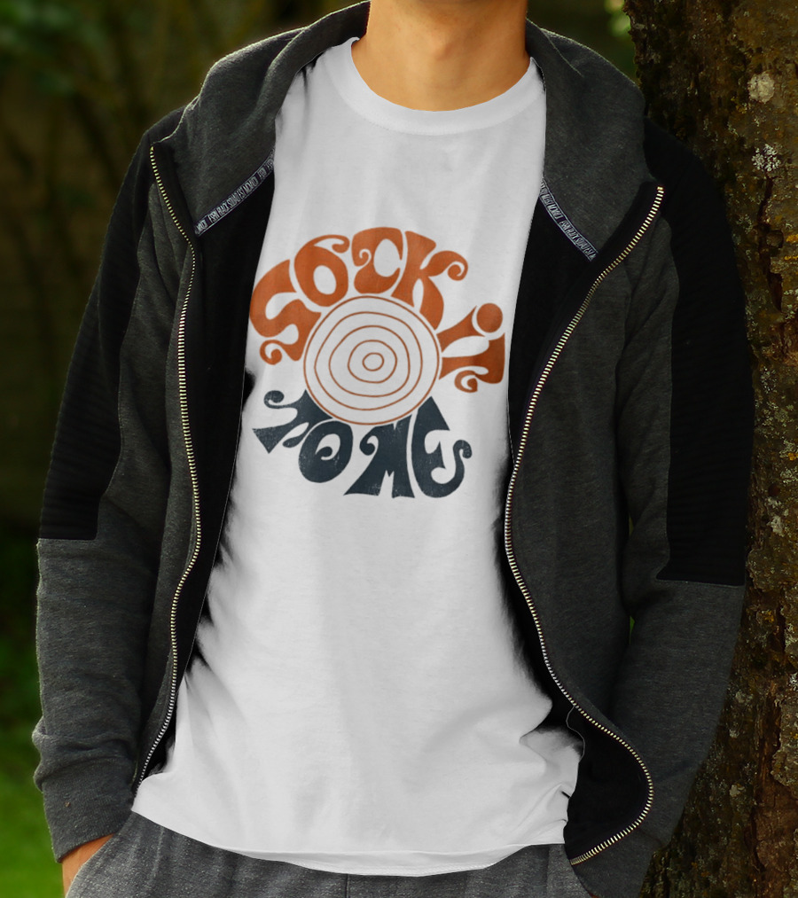 Sock It To Me Psychedelic Retro Groovy T-Shirt