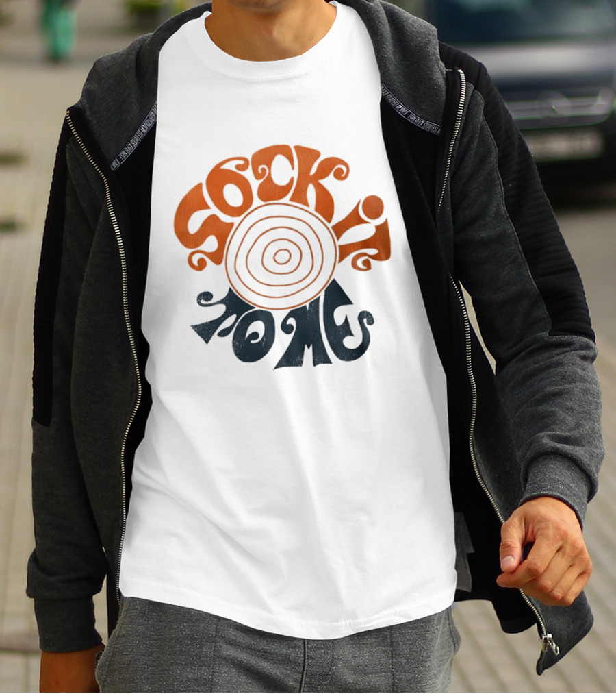 Sock It To Me Psychedelic Retro Groovy T-Shirt
