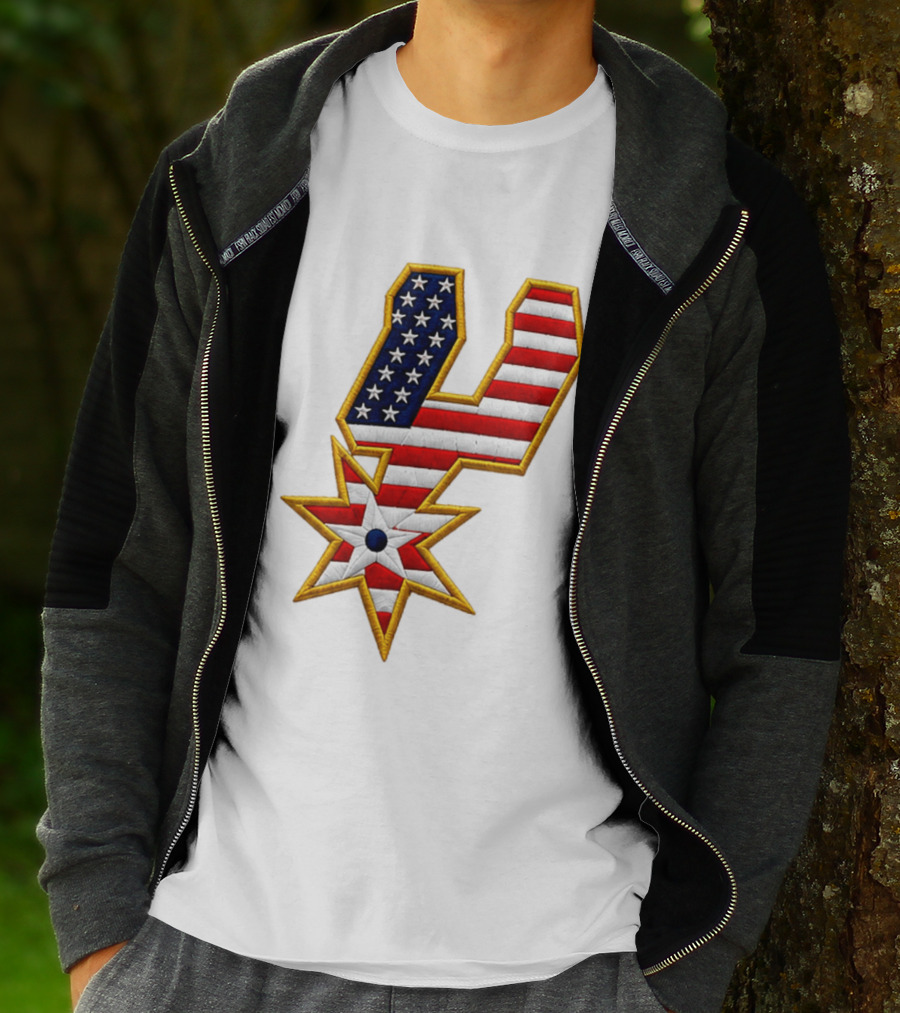 America 250th Anniversary Spurs Stars And Stripes T-Shirt