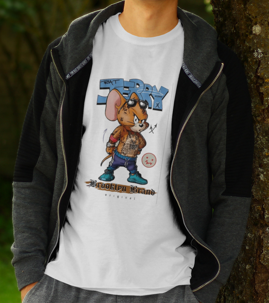 Rat Jerry No Limits Brooklyn Brand Original T-Shirt