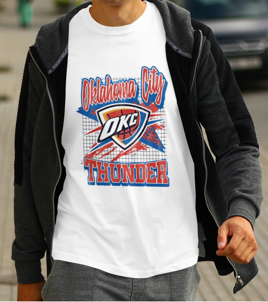 Oklahoma City Thunder OKC NBA Basketball Team T-Shirt
