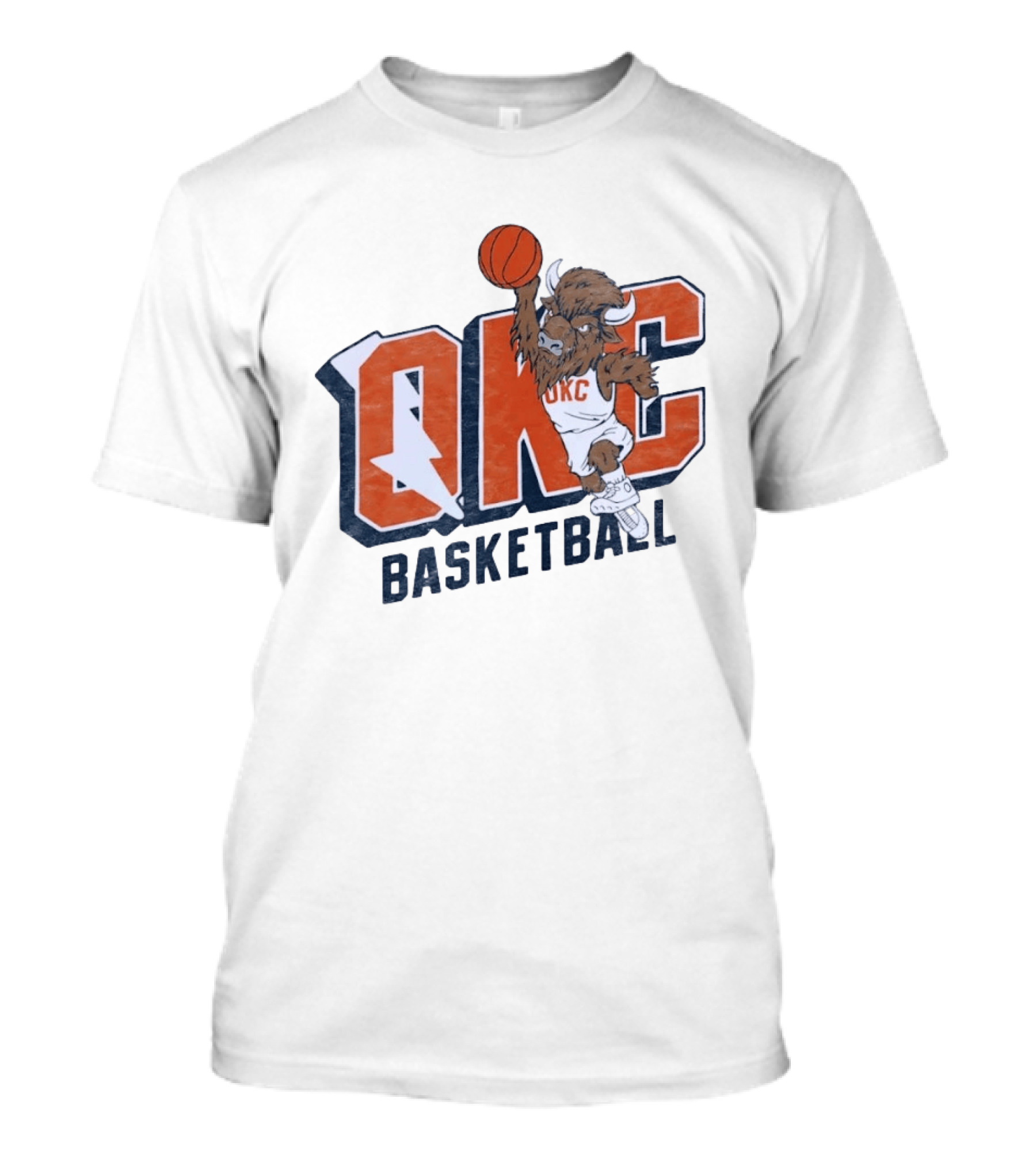 OKC Basketball Rumble Oklahoma City Thunder NBA T-Shirt