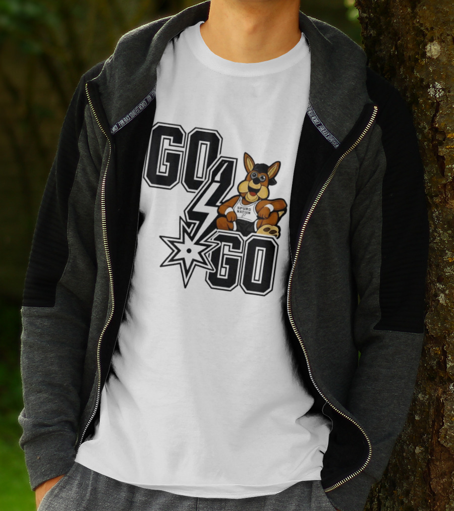 San Antonio Spurs NBA Go Go Spurs Nation Coyote T-Shirt
