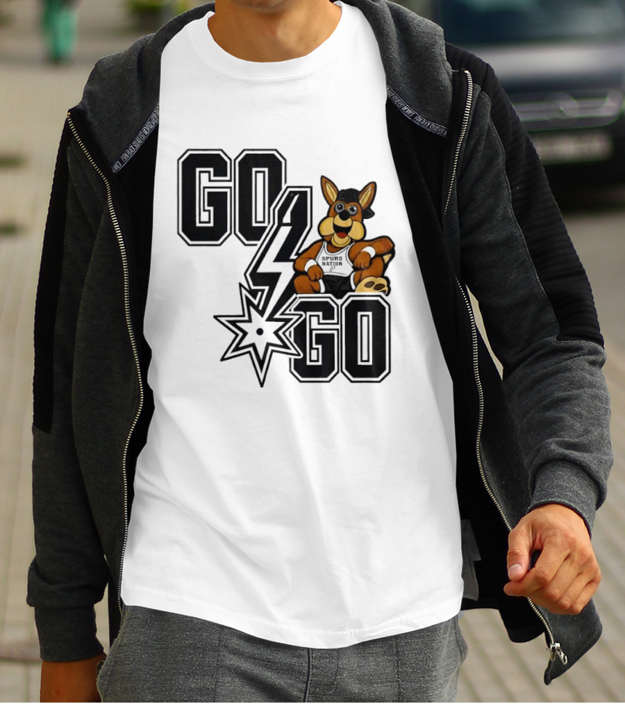 San Antonio Spurs NBA Go Go Spurs Nation Coyote T-Shirt