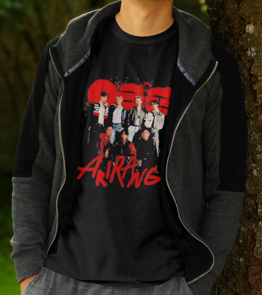 Bangtan Members Arirang Magazine Style Fashion Concept T-Shirt