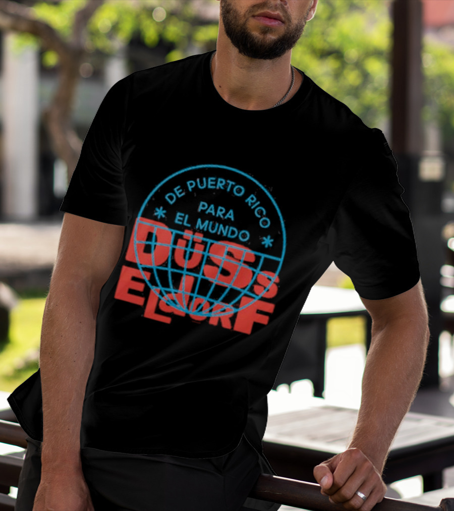 De Puerto Rico Para El Mundo Bad Bunny Dusseldorf T-Shirt
