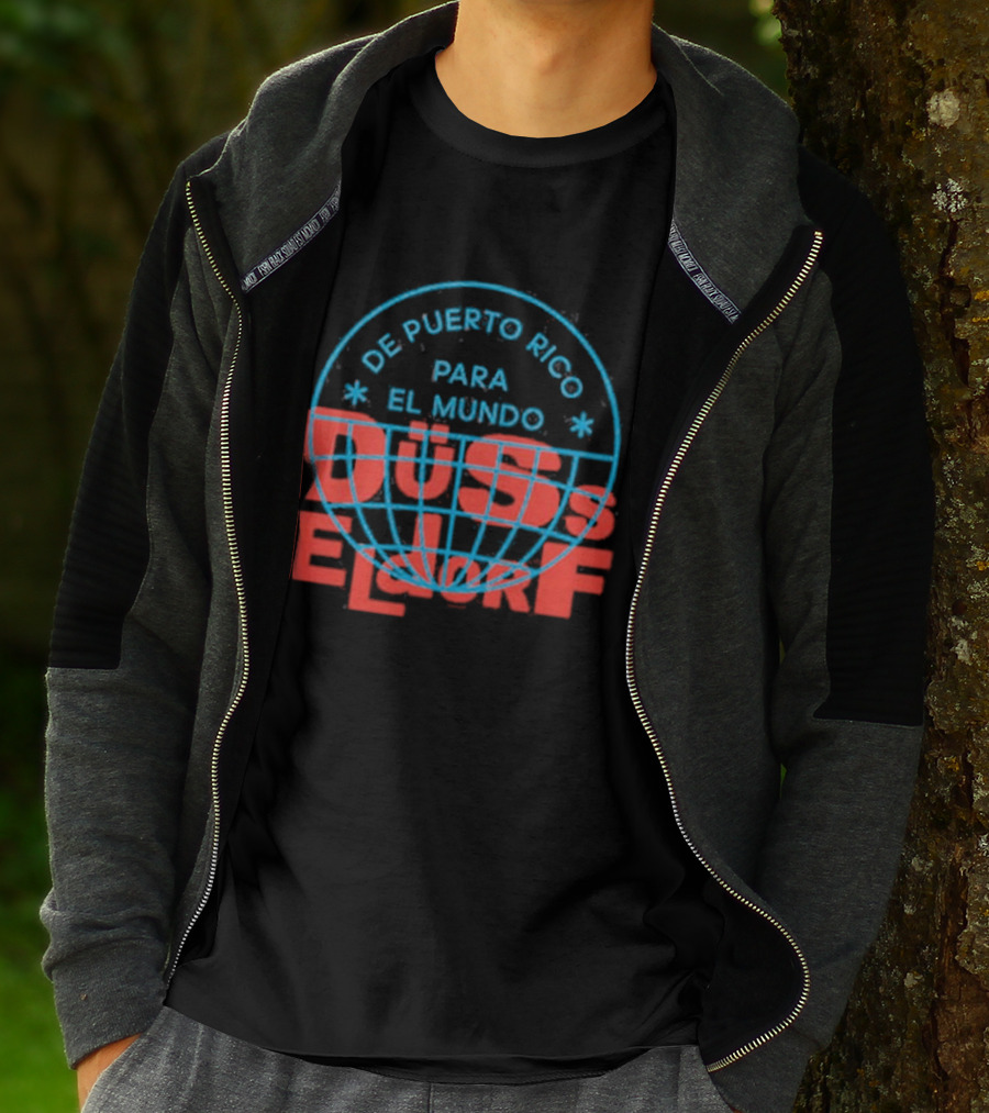 De Puerto Rico Para El Mundo Bad Bunny Dusseldorf T-Shirt