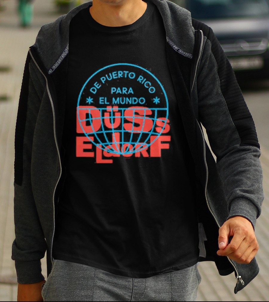 De Puerto Rico Para El Mundo Bad Bunny Dusseldorf T-Shirt